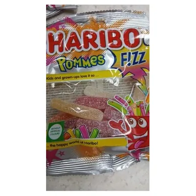 Haribo Pommes Fizz sour gummies, 80 g
