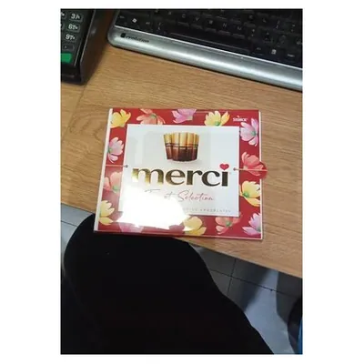 Merci набор шоколадных конфет, 250 г
