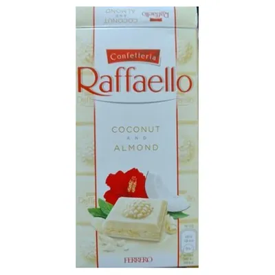 Raffaello White Tablet chocolate, 90 g