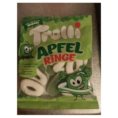 Trolli Apple Rings gummy candy, 150 g