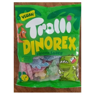 Trolli Dino Rex vegan gummy candy, 150 g