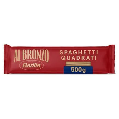 Barilla Albronzo Spaghetti Quadriati N.337 pasta, 500 g