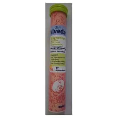 Edeka magnesium effervescent tablets, 17 pcs.