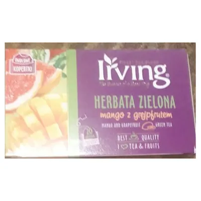 Irving green tea mango & grapefruit, 20 tea bags