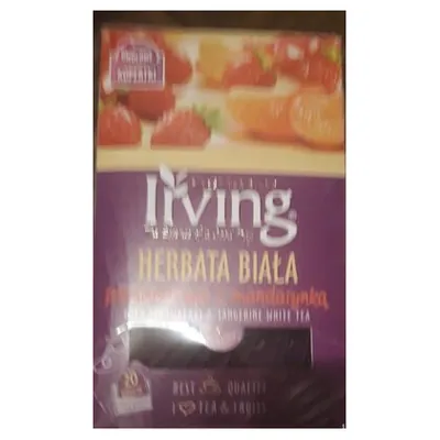Irving white tea wild strawberry & tangerine, 20 tea bags