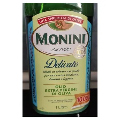 Monini Extra Vergine Delicata olive oil, 1 L