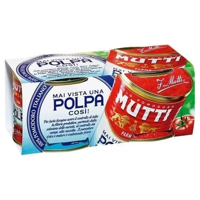 Mutti измельченные томаты Polpa, 2х210 г