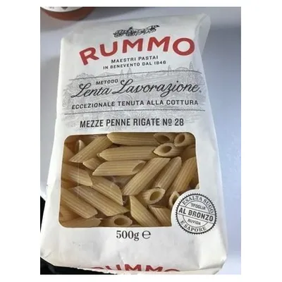 Rummo паста меззе пенне ригате № 28, 500 г