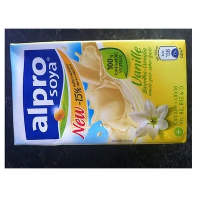 Alpro soy drink Vanilla, 250 ml
