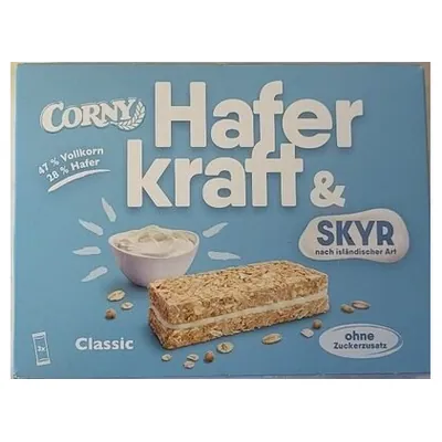 Corny Haferkraft злаковый батончик со вкусом скр классический