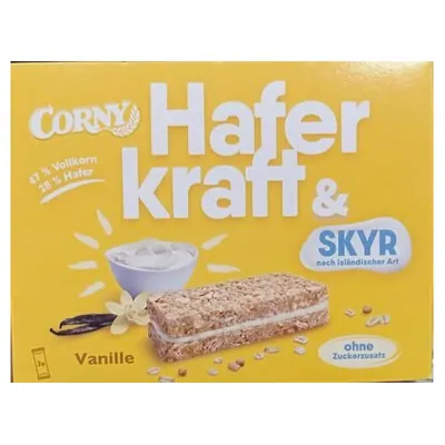 Corny Haferkraft злаковый батончик со вкусом скр ваниль