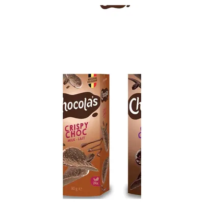 Chocola's Milk молочный шоколад в завивитках, 80 г