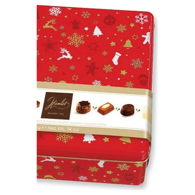 Trio Design chocolates mix blue/gold/red, 400 g