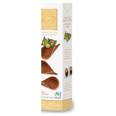 Hamlet Thins Hazelnut chocolate, 100 g