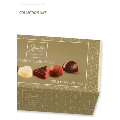 Hamlet Pralines Collection Belgian Chocolates boxed chocolates, 200 g
