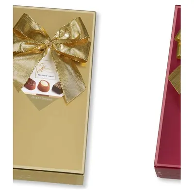 Hamlet Excellent Gold With Bow boxed chocolates, 125 g