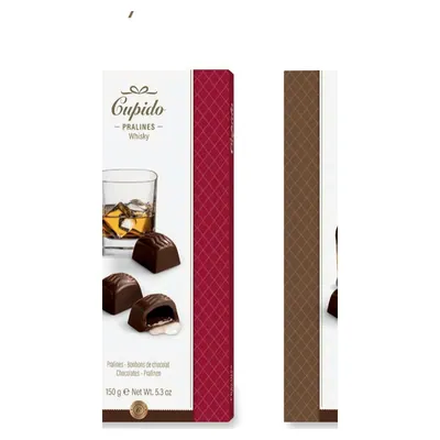 Whisky liqueur chocolates, 150 g