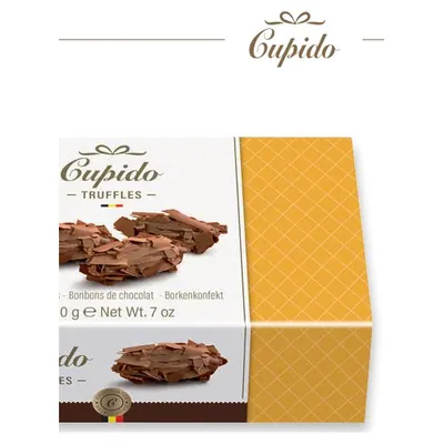 Milk chocolate flake truffles, 200 g