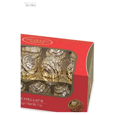 Richello assorted chocolates, 16 pcs, 200 g