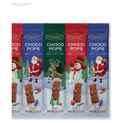Choco Pops X-Mas молочный шоколад, 120 г