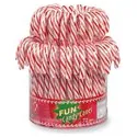 Hamlet red / white candy canes, 1000 g