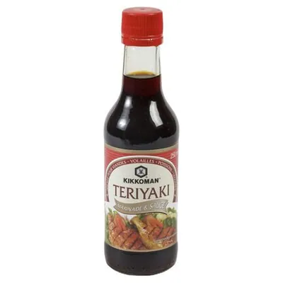 Kikkoman teriyaki sauce & marinade, 250 ml
