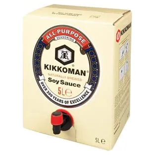 Kikkoman soy sauce BIB, 5 L