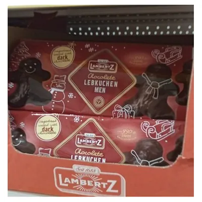 Lambertz пряничные человечки в шоколаде