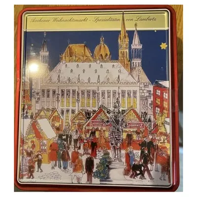 Lambertz Gingerbread Mix in a Tin "Weihnachtsmarkt"
