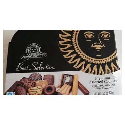 Henry Lambertz Best Selection cookie mix in a tin