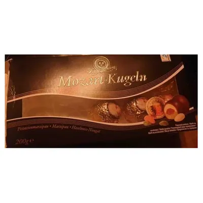 Henry Lambertz Mozartkugeln in dark chocolate