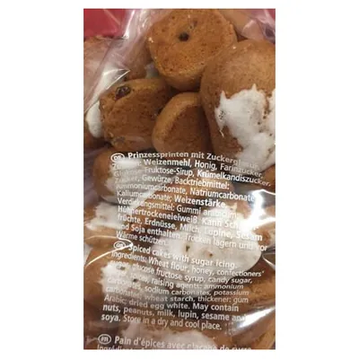 Lambertz glazed gingerbread pieces "Prinzess Printinchen"