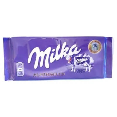 Milka молочный шоколад Alpine Milk, 80 г