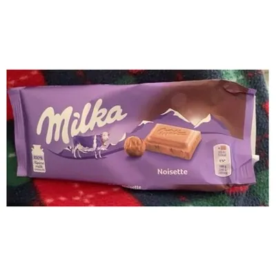 Milka Noisette hazelnut chocolate, 80 g
