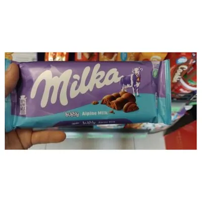 Milka Bubbly Milk aerated chocolate, 90 g