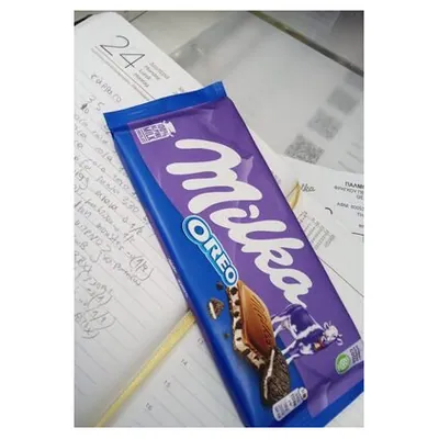 Milka шоколад с печеньем Oreo, 100 г