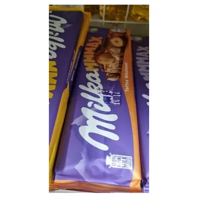Milka chocolate with toffee and whole hazelnuts, 300 g