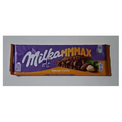 Milka chocolate with almonds and truffle filling, 300 g