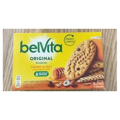 Belvita печенье с медом и орехами, 225 г