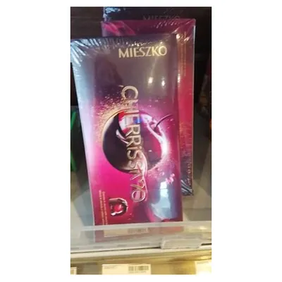 Mieszko Cherrissimo Classic cherry liqueur chocolates, 104 g