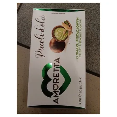 Mieszko конфеты Amoretta Picco Pistachio, 155 г