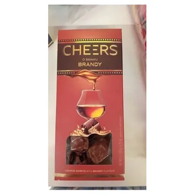 Mieszko Cheers brandy liqueur chocolates, 180 g