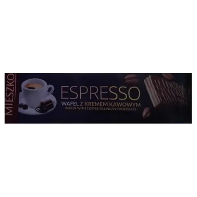 Mieszko Espresso Plenderoar wafers, 34 g