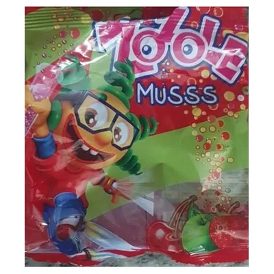 Zozole apple, cherry & strawberry candies, 75 g