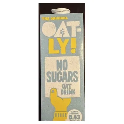 Oatly Haverdrank No Sugars oat drink