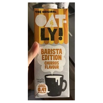 Oatly Barista Edition Churros Flavour oat drink, 1.0 L