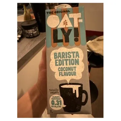 Oatly Barista Edition Coconut Flavour oat drink, 1.0 L