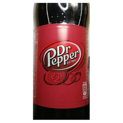 Dr Pepper carbonated drink