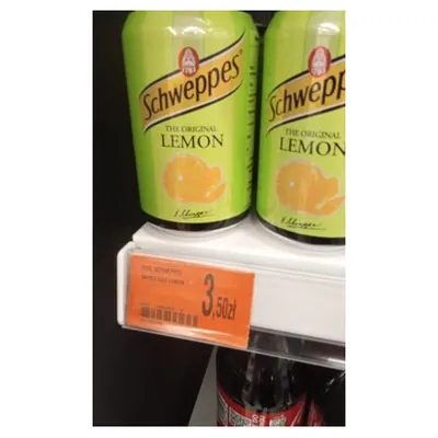 Schweppes газированный напиток Lemon