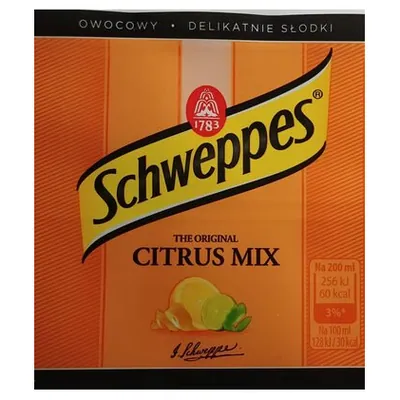 Schweppes газированный напиток Citrus Mix